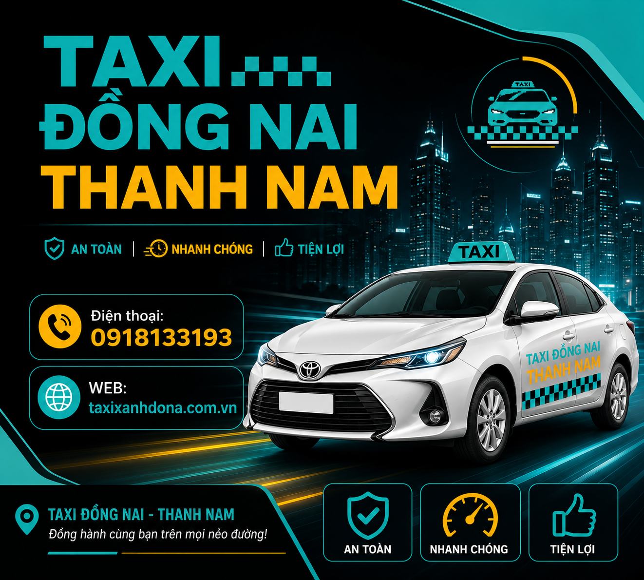 Taxi Đồng Nai đi Vũng Tàu