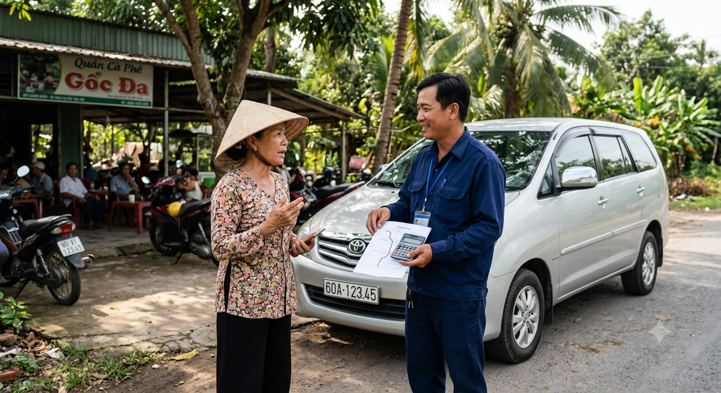 2. Hỏi về giá cước hoặc ước tính chi phí