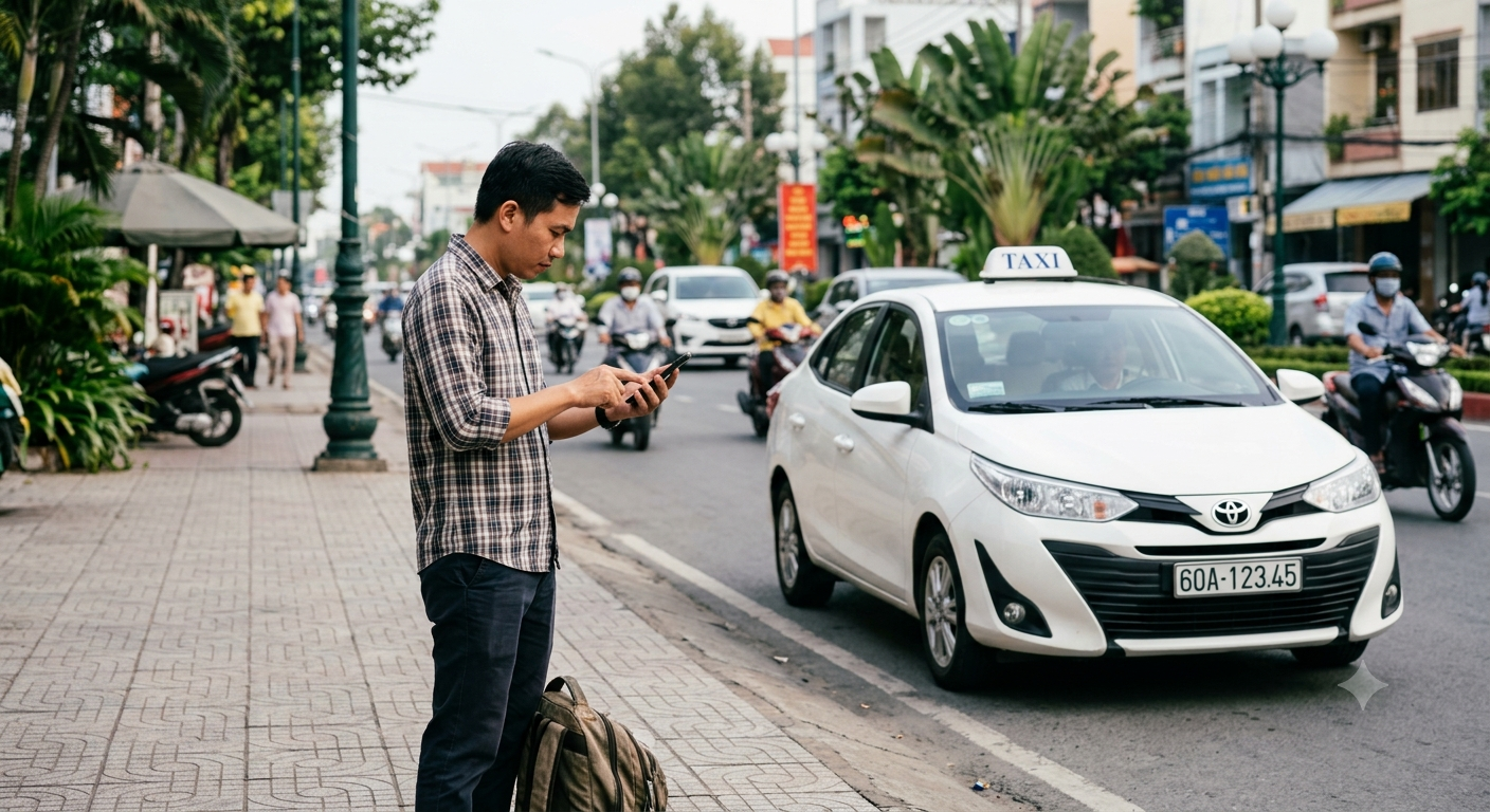 Các bước đặt taxi nhanh nhất khi cần di chuyển gấp